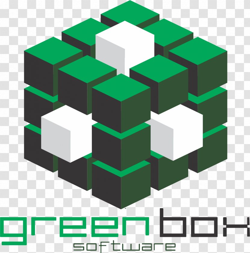 Logo Brand Line - Green Box Transparent PNG