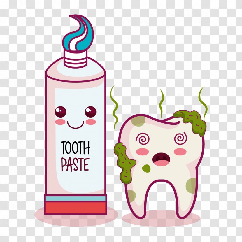 Toothpaste Dentistry - Drinkware - Toothpaste, Tooth, Download Transparent PNG