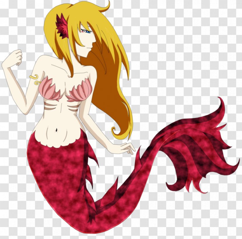 Mermaid Legendary Creature Supernatural Clip Art - Cartoon Transparent PNG