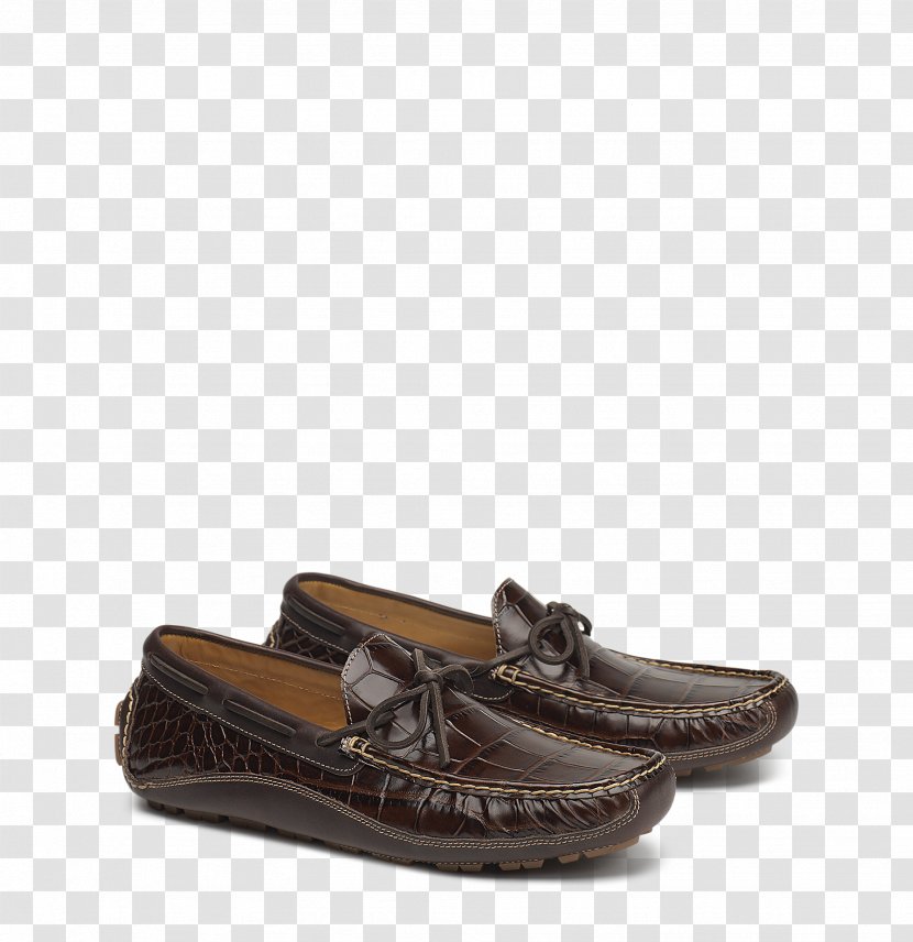 Slip-on Shoe Footwear Leather Brown - Cartoon - Drake Transparent PNG