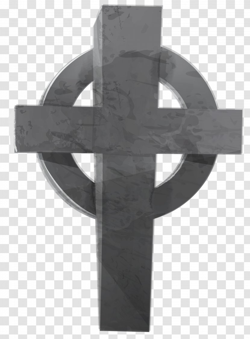 Cross Headstone Grave Clip Art - Drawing - Tombstone Clipart Image Transparent PNG