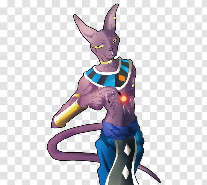 Beerus Majin Buu Vegeta Goku Dragon Ball - Lord Transparent PNG