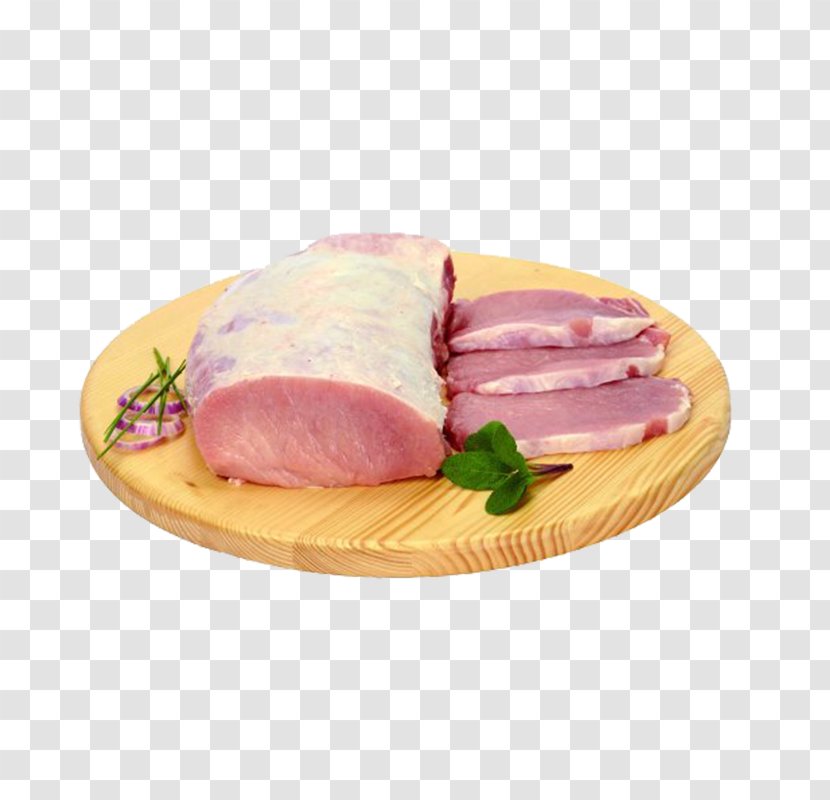 Bayonne Ham Back Bacon Prosciutto - Animal Fat Transparent PNG