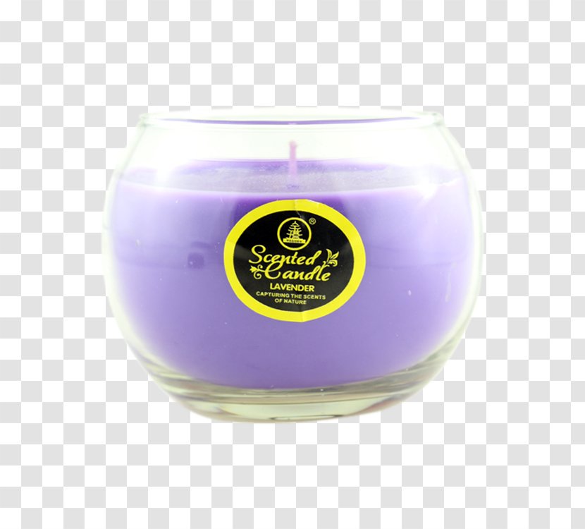 Lilac Purple Violet Glass Wax - Church Candles Transparent PNG