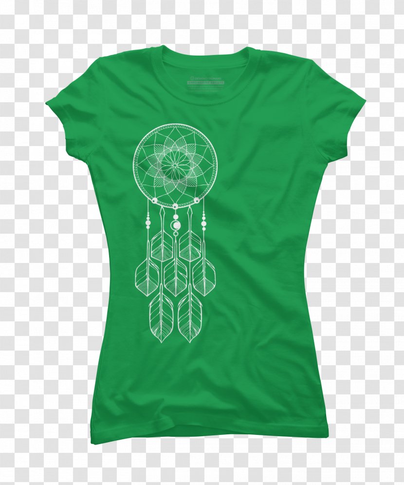 Long-sleeved T-shirt Hoodie Clothing - Hand-painted Dream Catcher Transparent PNG