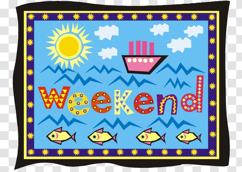 Free Content Workweek And Weekend Saturday Clip Art - Activities Cliparts Transparent PNG