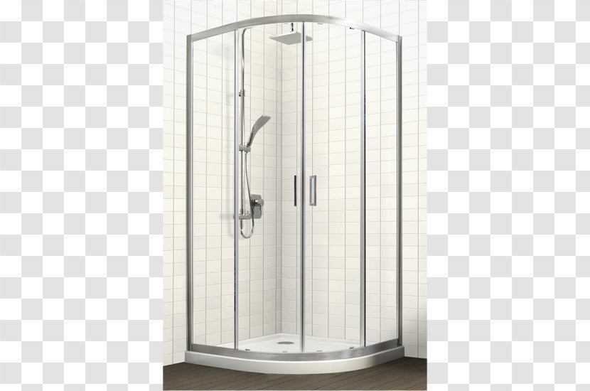 Shower Bathroom Tile Sliding Door Plumbing - Toughened Glass Transparent PNG