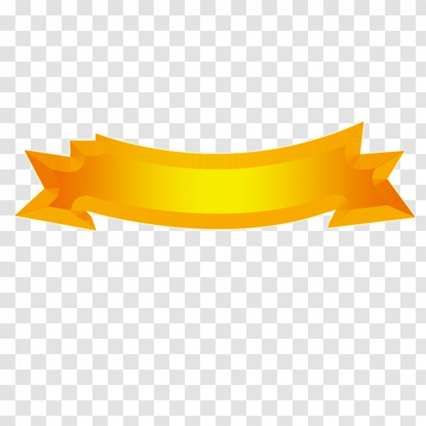 Yellow Ribbon - Diagram Transparent PNG