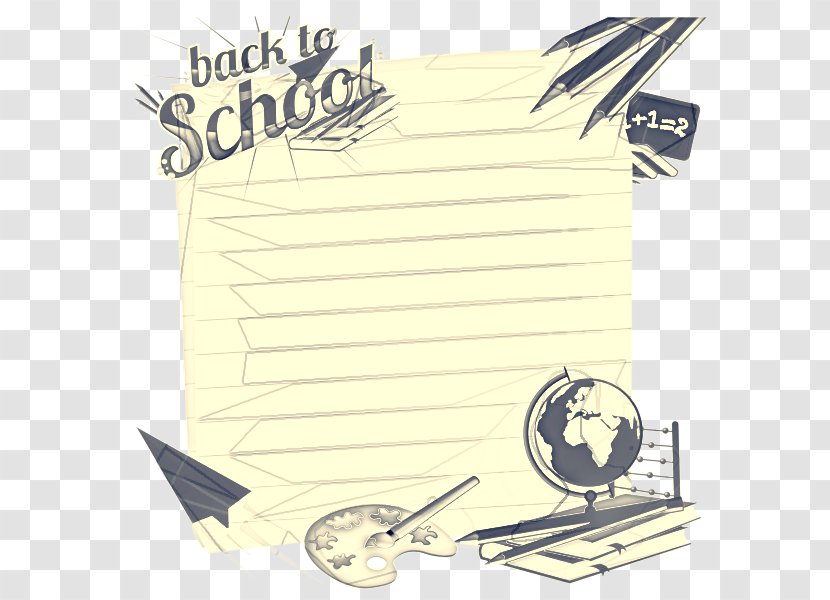 School Frames And Borders - Paper Product Teacher Transparent PNG