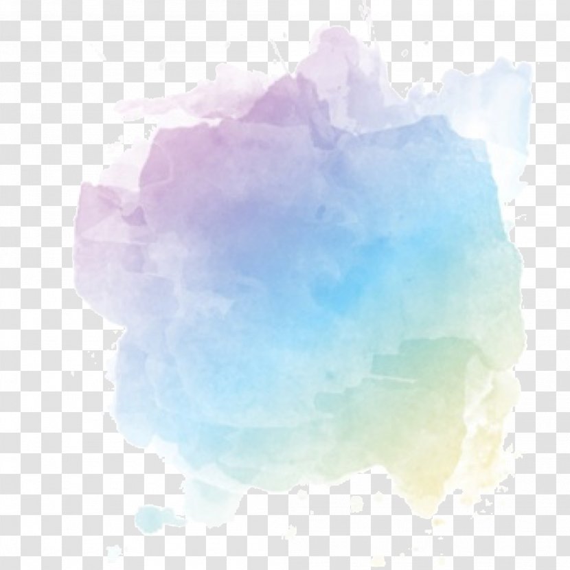 Watercolor Painting Vector Graphics Pastel Photography - Cloud - Gradient Background Color Transparent PNG
