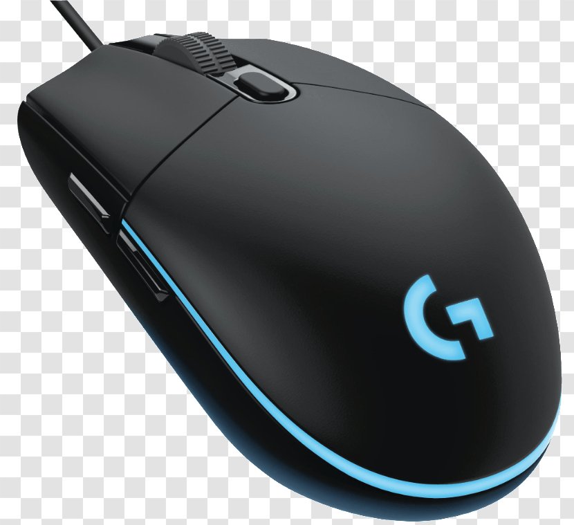 Computer Mouse Logitech G203 Prodigy Optical Keyboard - Watercolor - Amazon Usb Headset Transparent PNG