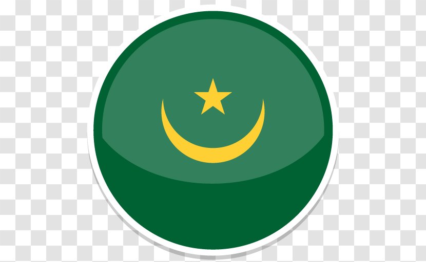 Symbol Green Circle Font - Flag Of Mauritania Transparent PNG