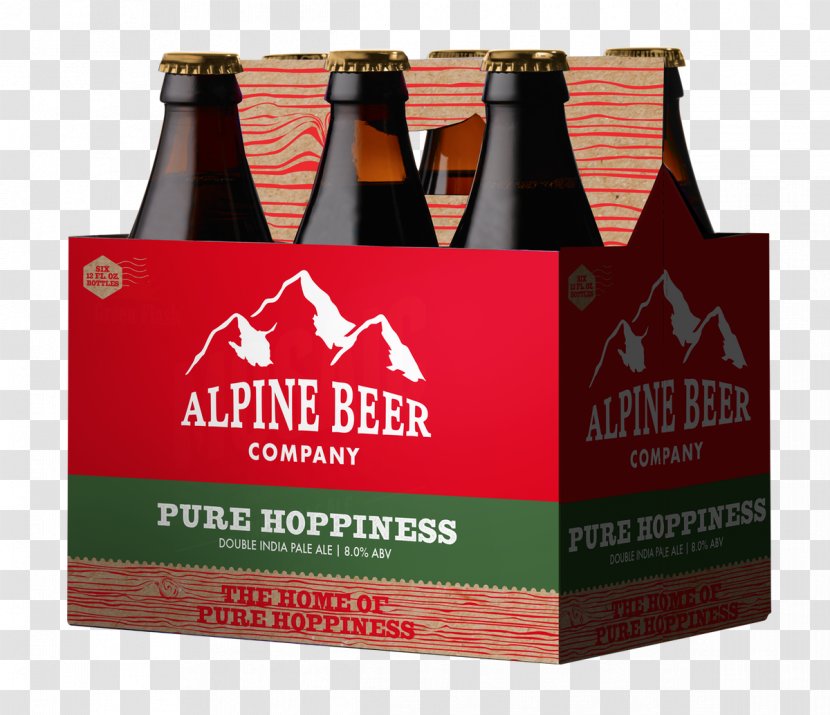 India Pale Ale Beer Bottle Lager - Brand Transparent PNG