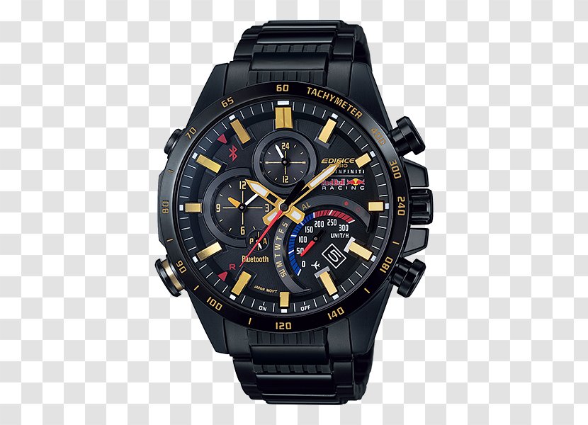 Red Bull Racing Casio Edifice Watch - Strap Transparent PNG