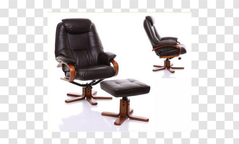 Office & Desk Chairs Recliner Swivel Chair Footstool Transparent PNG