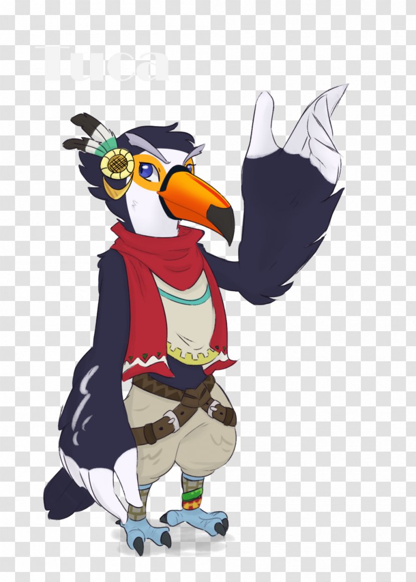 The Legend Of Zelda: Breath Wild Art Bird Dungeon Crawl - Tucan Transparent PNG