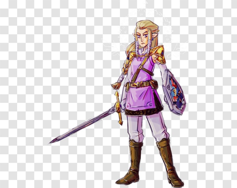 Spear Weapon Character Purple Costume - Alexandrine Transparent PNG