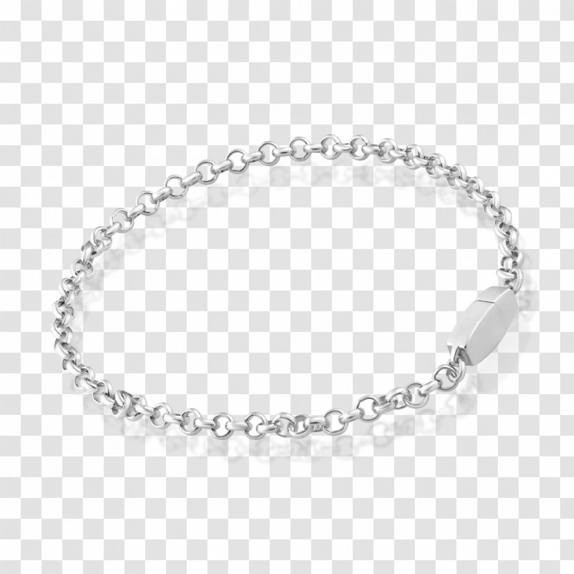 Bracelet Anklet Sterling Silver Jewellery - Metal Transparent PNG