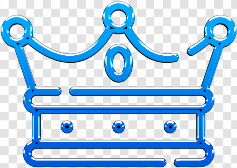 Crown Icon Electronic And Web Element Collection Icon Transparent PNG