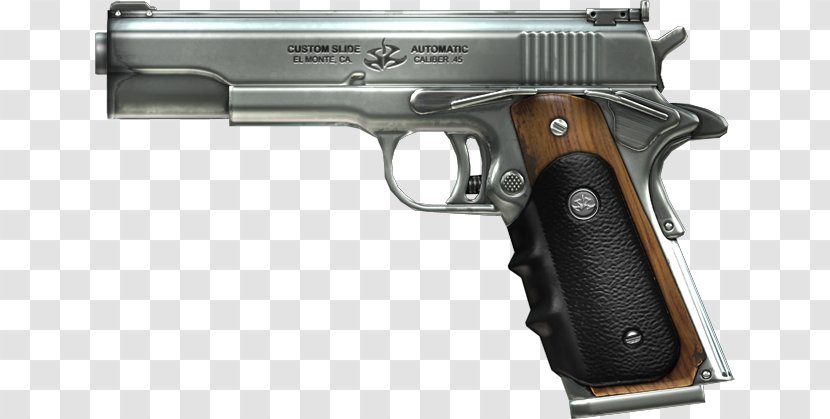 Agent 47 Hitman: Absolution Contracts AMT Hardballer - Weapon Transparent PNG