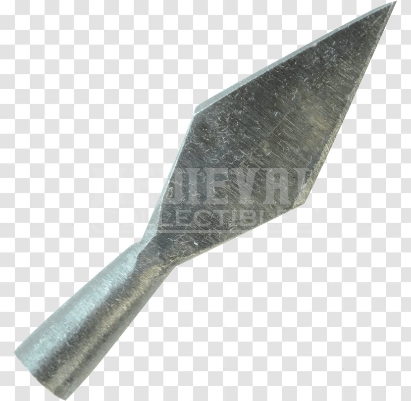 Middle Ages Bodkin Point Arrowhead Archery - Hardware - Arrow Transparent PNG