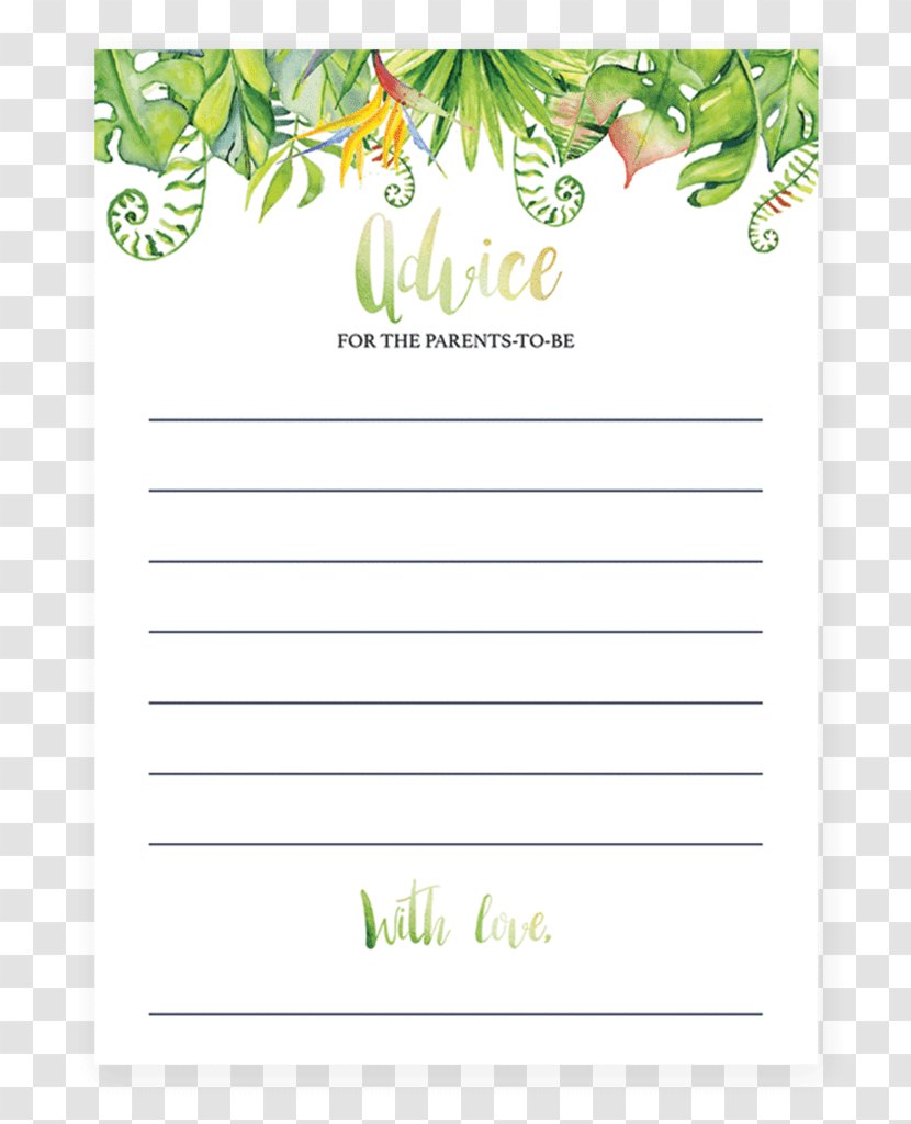 Wedding Invitation Infant Wish Baby Shower Child - Greeting Note Cards Transparent PNG