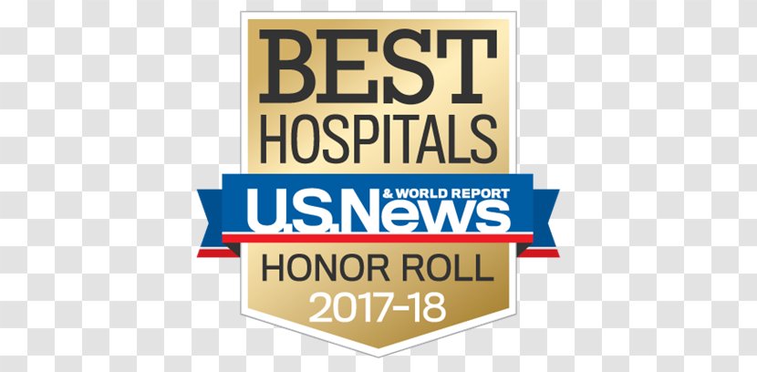 Hospital U.S. News & World Report Label Logo - Banner - Trophy Honor Transparent PNG