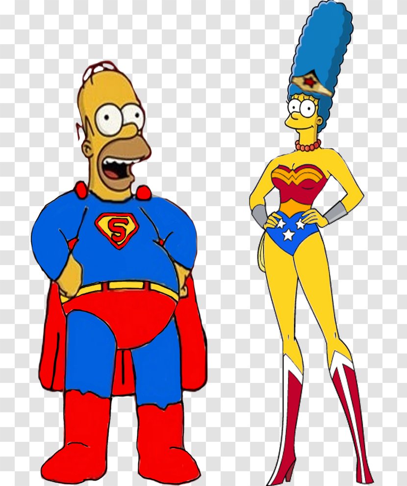 Wonder Woman Marge Simpson Homer YouTube Female Transparent PNG