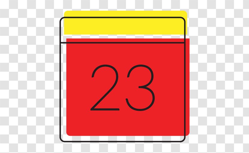 Calendar Date - Yellow - Data Breach Transparent PNG