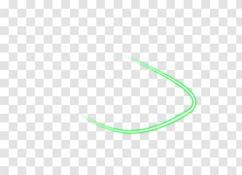 Circle Crescent Line Symbol - Light Effect Transparent PNG