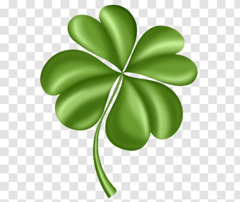 Four-leaf Clover Saint Patrick's Day Computer Icons Clip Art - Green Transparent PNG