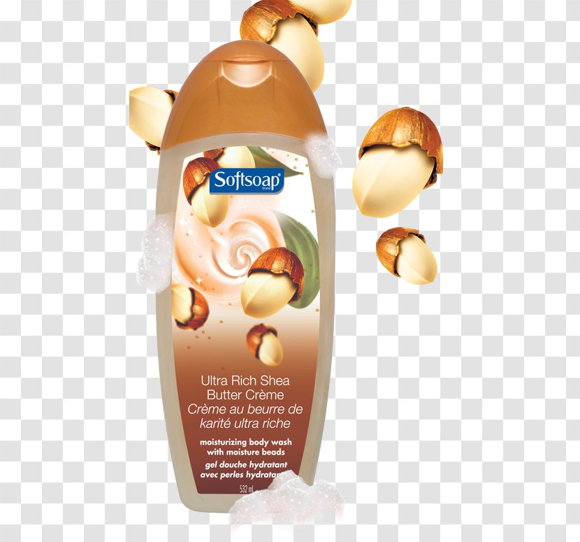 Cream Softsoap Shower Gel Shea Butter - Flavor - Nut Transparent PNG
