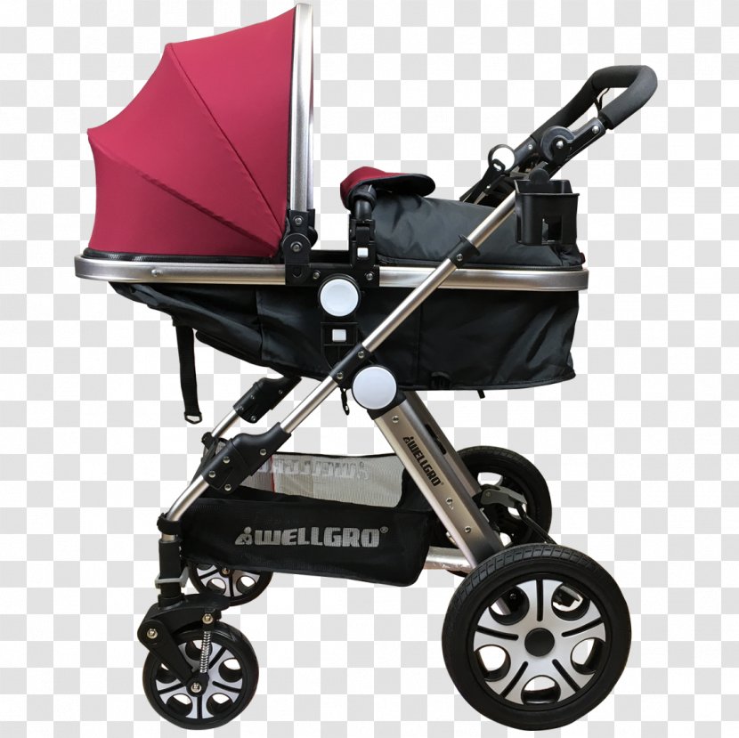 Baby Transport Infant Wagon Carriage Black - Kukuli Transparent PNG