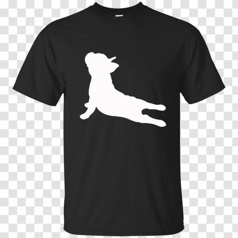 T-shirt Hoodie Adidas Clothing - Black - French Bulldog Yoga Transparent PNG