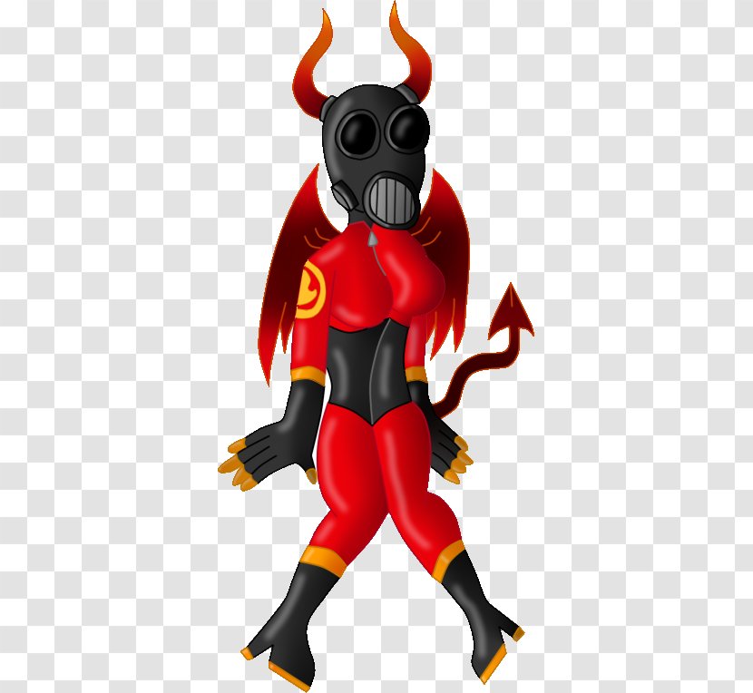 Demon Supervillain Superhero Clip Art - Supernatural Creature - Little Devil Transparent PNG