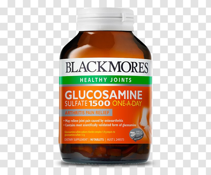 Dietary Supplement Glucosamine Blackmores Fish Oil Arthritis - Osteoarthritis - Tablet Transparent PNG