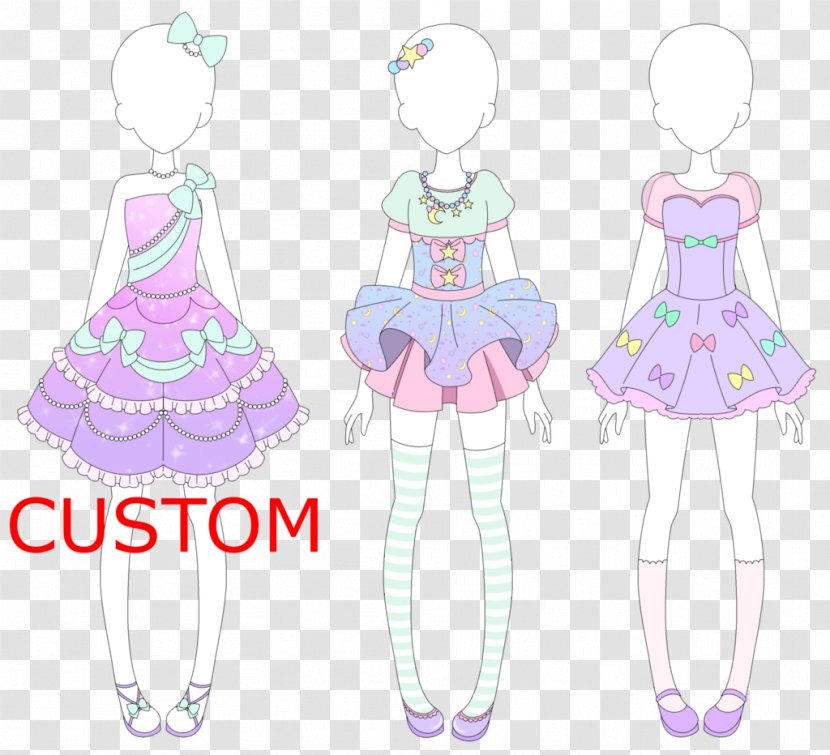 Street Fashion Harajuku Clothing Drawing - Frame - Fairy Kei Transparent PNG