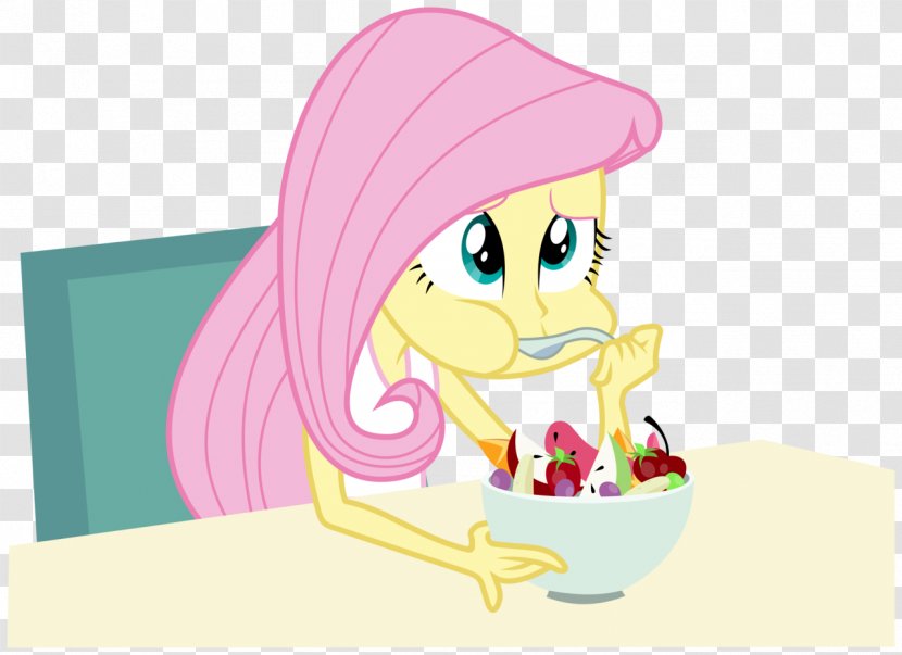 Fluttershy Applejack Equestria Fruit Salad Apple Bloom - Frame - Heart Transparent PNG