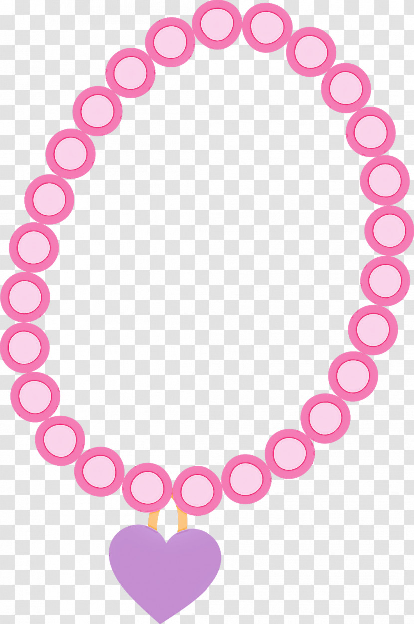 Pink Heart Body Jewelry Magenta Jewellery Transparent PNG