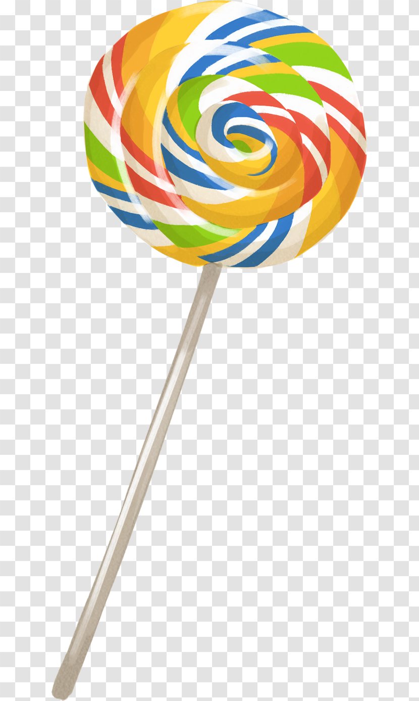 Lollipop Sugar Confectionery - Beautiful Color Transparent PNG