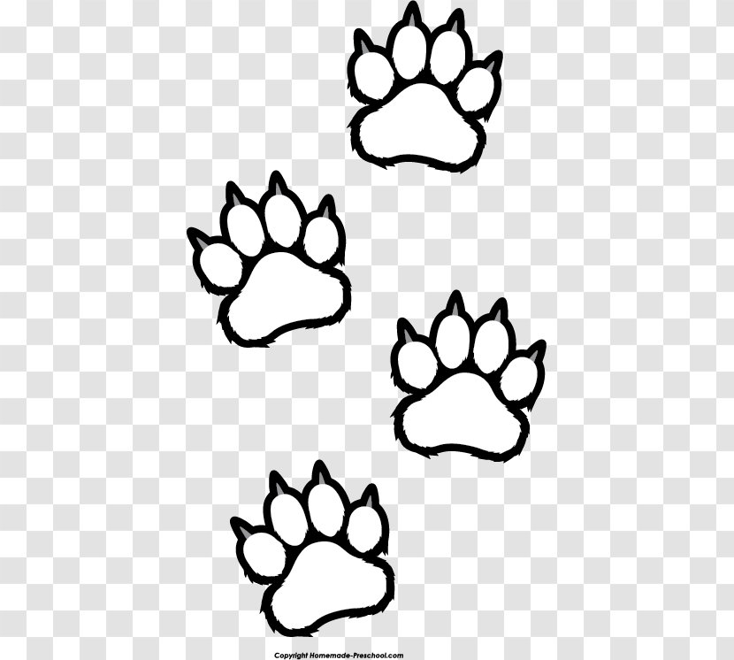 Paw Cat Clemson University Bengal Tiger Clip Art - Claw Cliparts Transparent PNG