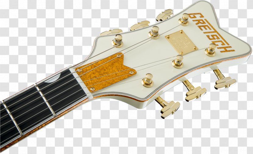 Gretsch White Falcon G6136T Electromatic Electric Guitar - Musical Instruments Transparent PNG