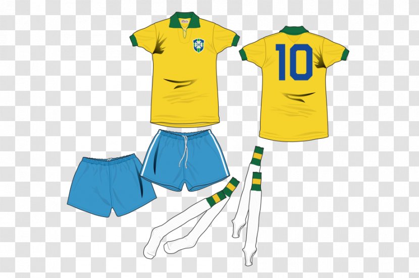 Jersey 1970 FIFA World Cup 1966 Brazil National Football Team 2018 - Dream League Soccer - 1930 Transparent PNG