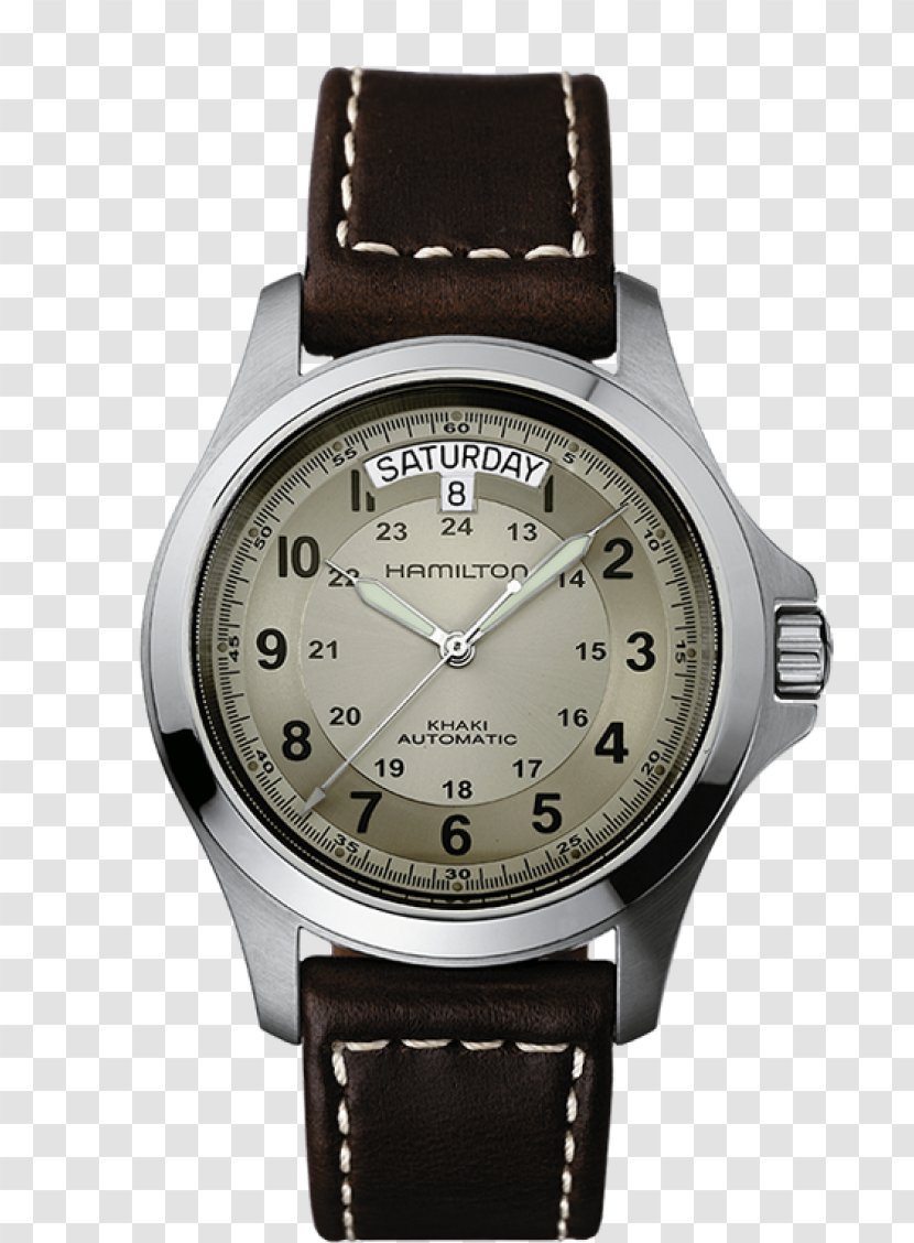 Hamilton Khaki King Watch Company Automatic Strap - Bracelet Transparent PNG