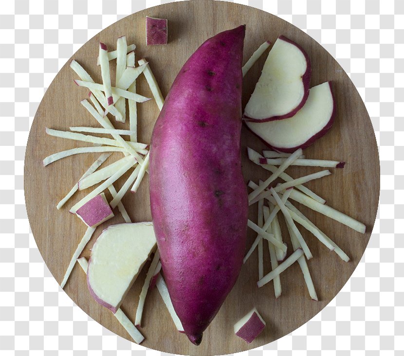 Sweet Potato Dioscorea Alata Yam Food Vegetable - Purple Color Transparent PNG