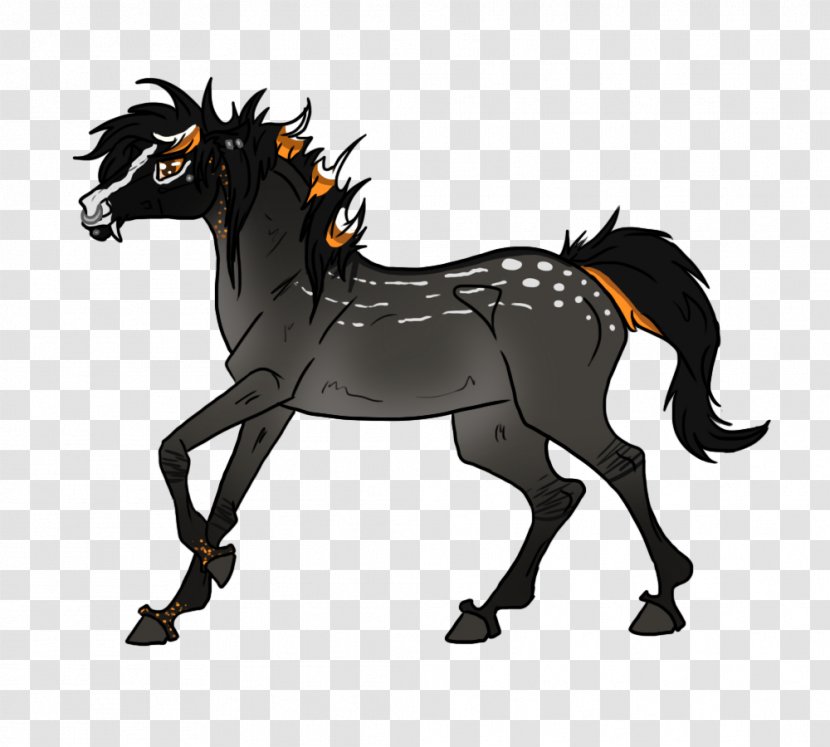 Mustang Halter Stallion Rein Bridle - Horse Transparent PNG