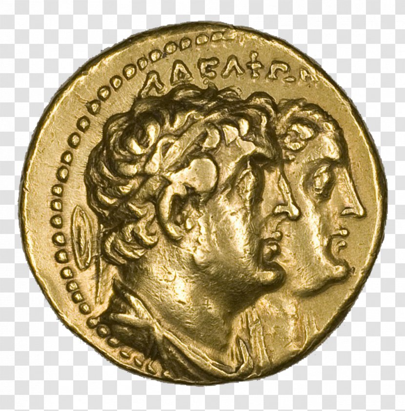 Alexandria Ptolemaic Kingdom Macedonia Dynasty Tetradrachm - Coins Transparent PNG