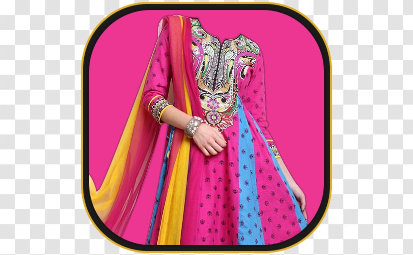 Costume Design Pink M - Shalwar Kameez Transparent PNG