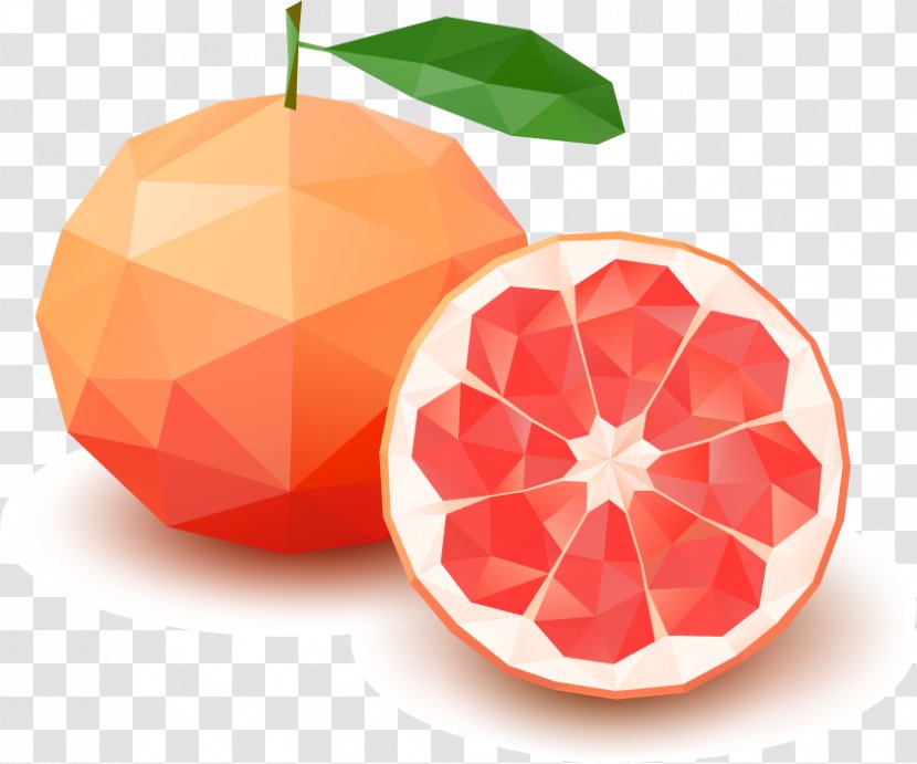 Grapefruit Pomelo Lemon Tangerine Citron - Vegetarian Food - Red Transparent PNG