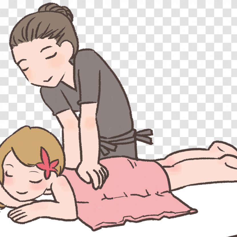 Massage Cartoon Spa Clip Art - Frame - Body Transparent PNG